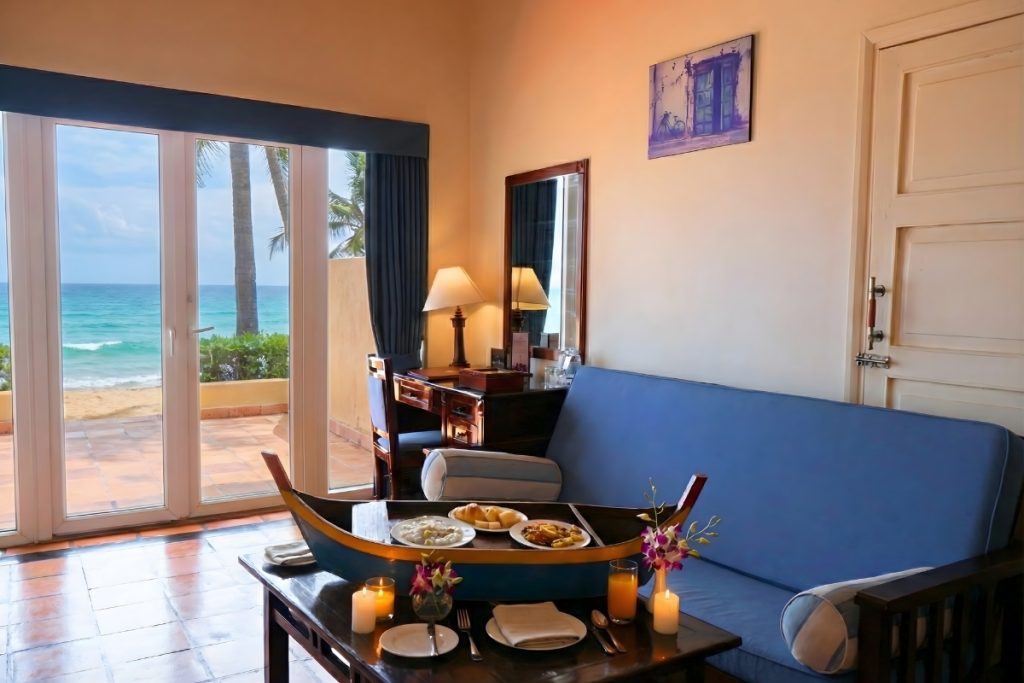 Beach resort room with breakfast